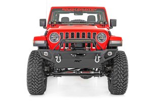 Jeep Gladiator LED Light Kit - Cowl Mount - Rough Country - Quad, White DRL, 2